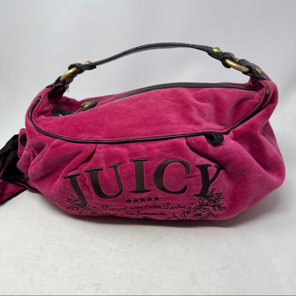 Vintage Juicy Couture Handbag Regal Couture Party Le Francais Pink Purse